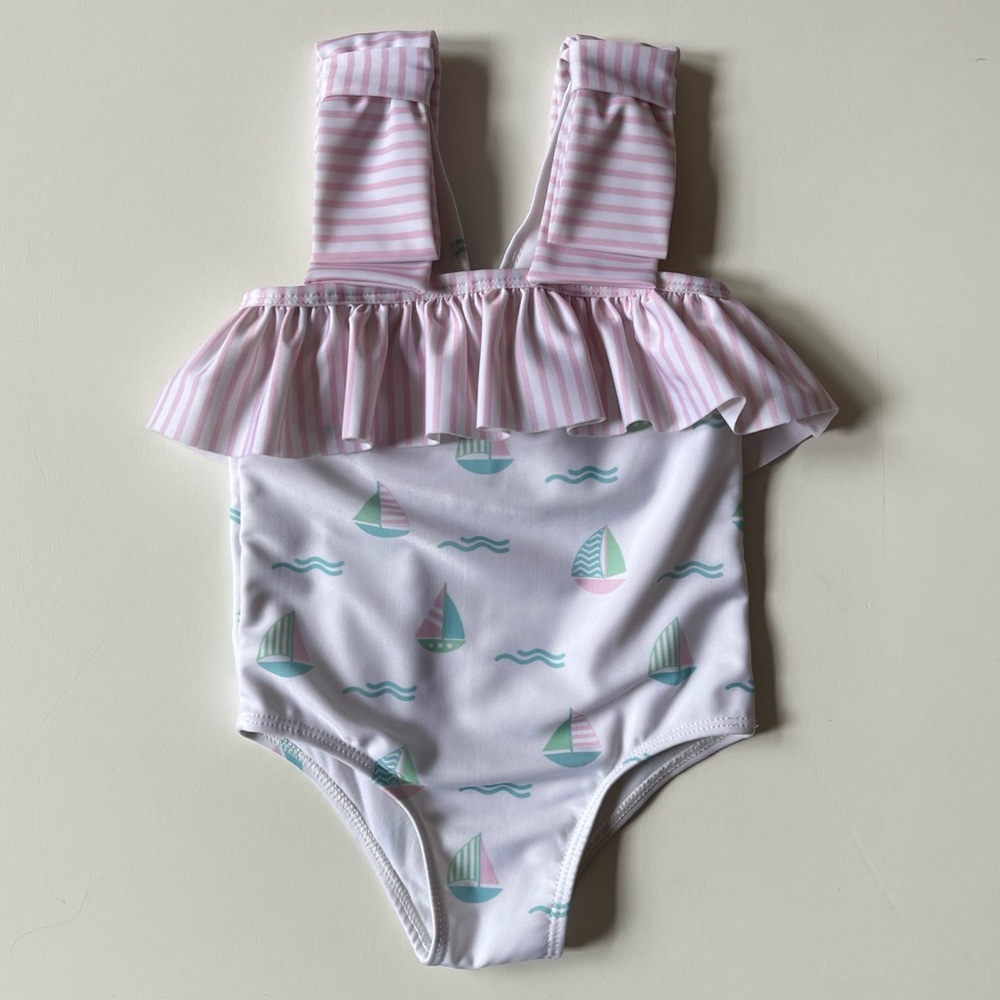 Sal & Pimenta Baby Girl Swimsuit - Size 12M